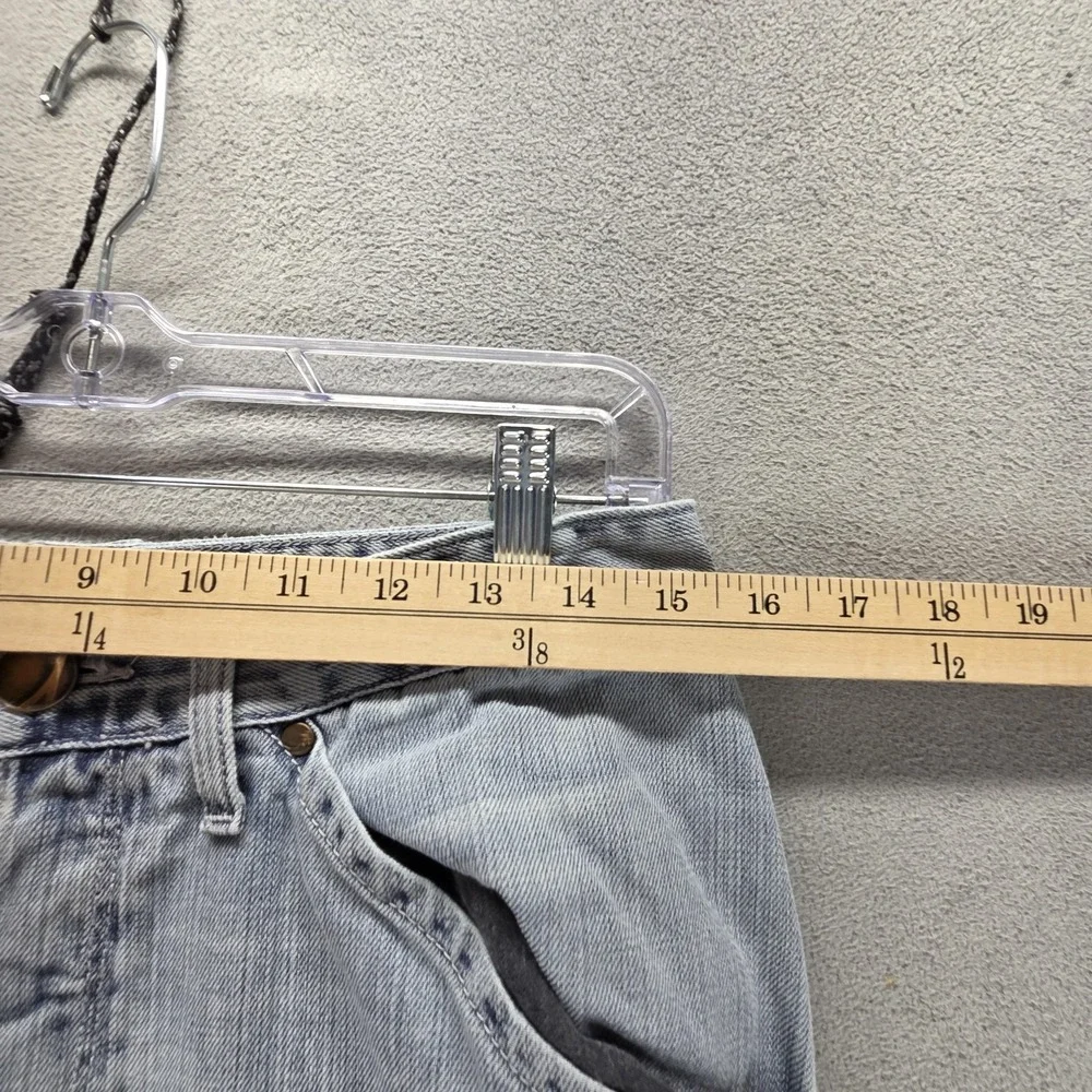 Vintage Levis Engineered Jeans Mens Gray Twisted Baggy Wide Leg Fits 30x26